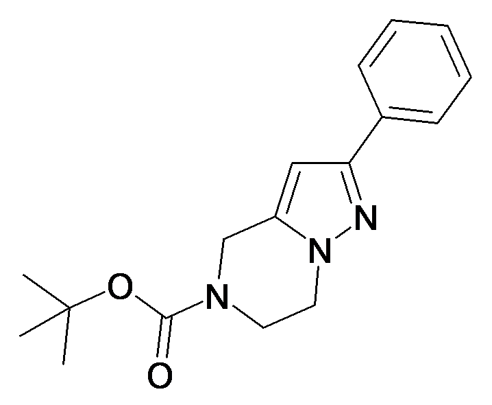2-Phenyl-6,7-dihydro-4H-pyrazolo[1,5-a]pyrazine-5-carboxylic acid tert-butyl ester