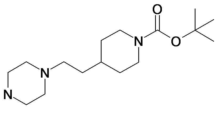 4-(2-Piperazin-1-yl-ethyl)-piperidine-1-carboxylic acid tert-butyl ester