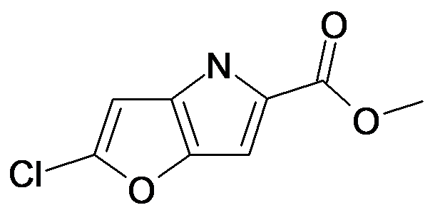 2-Chloro-4H-furo[3,2-b]pyrrole-5-carboxylic acid methyl ester
