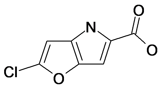 2-Chloro-4H-furo[3,2-b]pyrrole-5-carboxylic acid