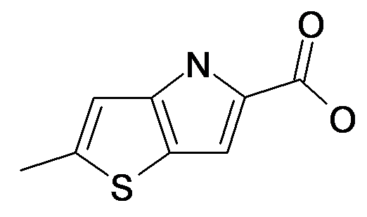 2-Methyl-4H-thieno[3,2-b]pyrrole-5-carboxylic acid