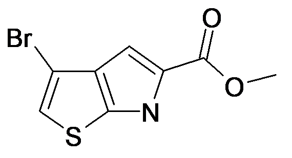 3-Bromo-6H-thieno[2,3-b]pyrrole-5-carboxylic acid methyl ester