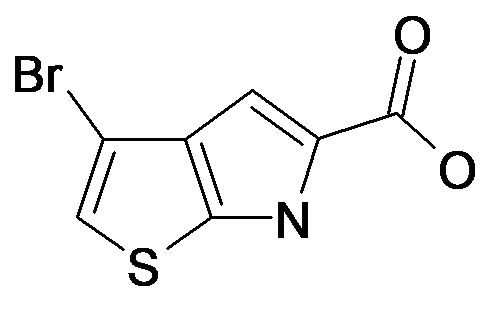 3-Bromo-6H-thieno[2,3-b]pyrrole-5-carboxylic acid