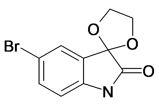 5'-bromospiro[[1,3]dioxolane-2,3'-indolin]-2'-one