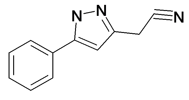 (5-Phenyl-1H-pyrazol-3-yl)-acetonitrile
