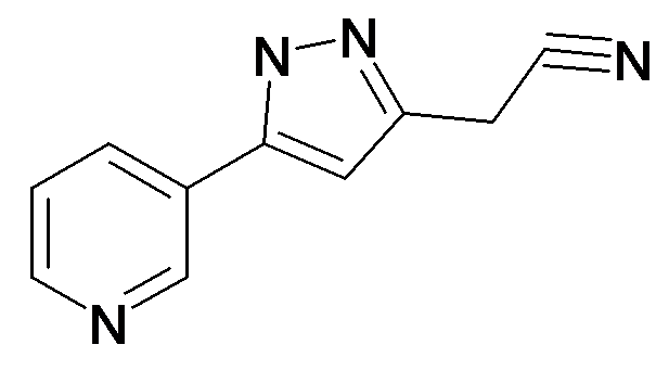 (5-Pyridin-3-yl-1H-pyrazol-3-yl)-acetonitrile