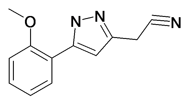 [5-(2-Methoxy-phenyl)-1H-pyrazol-3-yl]-acetonitrile