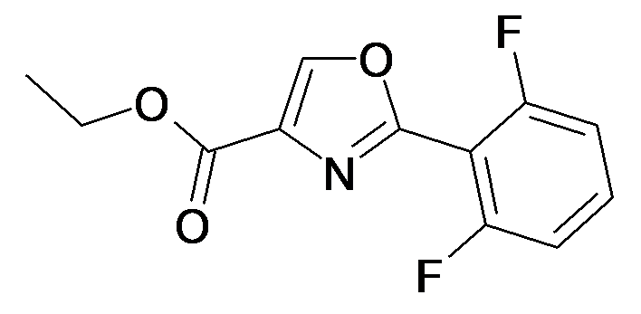 2-(2,6-Difluoro-phenyl)-oxazole-4-carboxylic acid ethyl ester