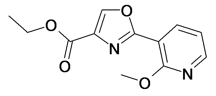2-(2-Methoxy-pyridin-3-yl)-oxazole-4-carboxylic acid ethyl ester