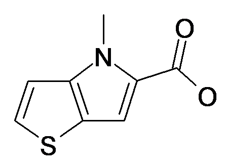 4-Methyl-4H-thieno[3,2-b]pyrrole-5-carboxylic acid