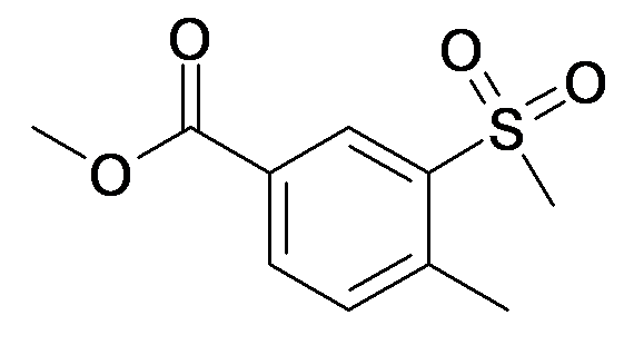 3-Methanesulfonyl-4-methyl-benzoic acid methyl ester