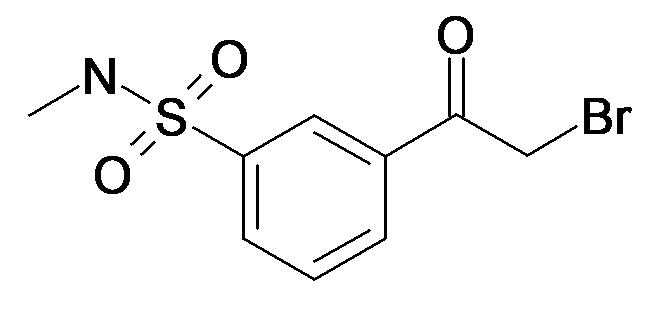 3-(2-Bromo-acetyl)-N-methyl-benzenesulfonamide