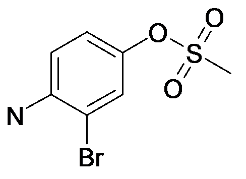 Methanesulfonic acid 4-amino-3-bromo-phenyl ester