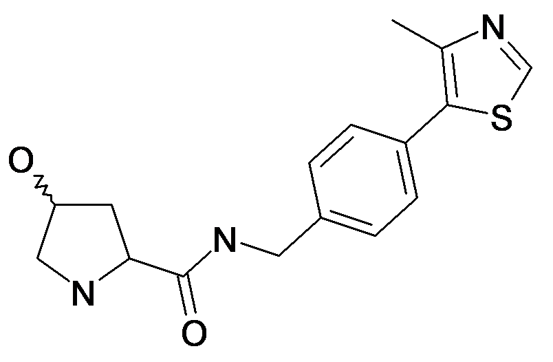 4-Hydroxy-pyrrolidine-2-carboxylic acid 4-(4-methyl-thiazol-5-yl)-benzylamide