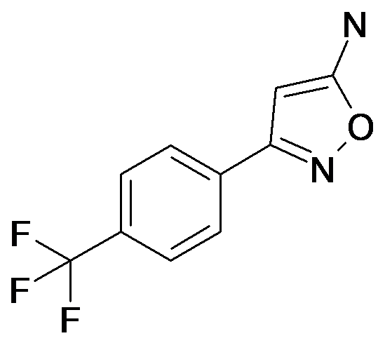 3-(4-Trifluoromethyl-phenyl)-isoxazol-5-ylamine