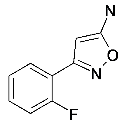 3-(2-Fluoro-phenyl)-isoxazol-5-ylamine