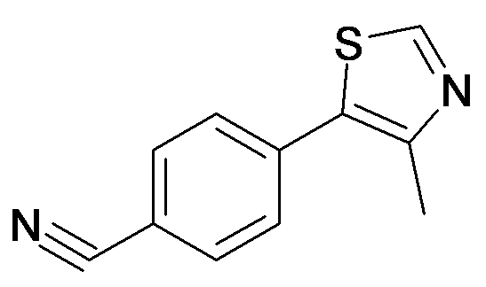 4-(4-Methyl-thiazol-5-yl)-benzonitrile