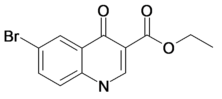 6-Bromo-4-oxo-1,4-dihydro-quinoline-3-carboxylic acid ethyl ester