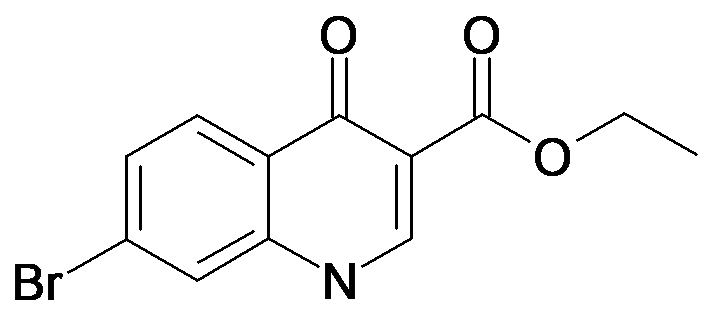 7-Bromo-4-oxo-1,4-dihydro-quinoline-3-carboxylic acid ethyl ester