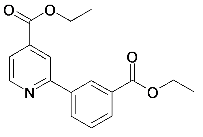 2-(3-Ethoxycarbonyl-phenyl)-isonicotinic acid ethyl ester