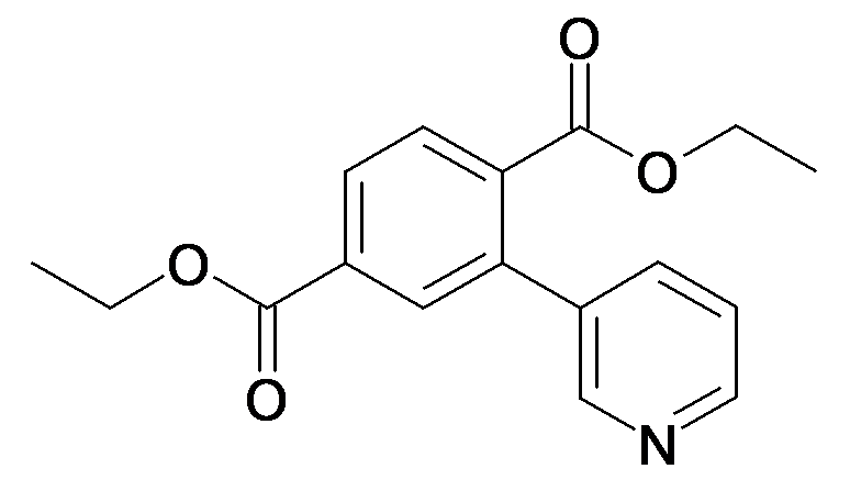2-Pyridin-3-yl-terephthalic acid diethyl ester