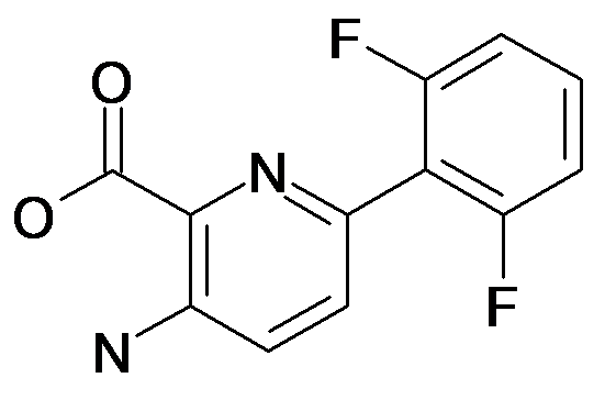 3-Amino-6-(2,6-difluoro-phenyl)-pyridine-2-carboxylic acid