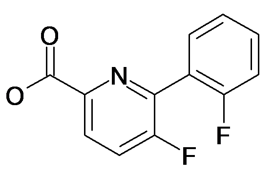 5-Fluoro-6-(2-fluoro-phenyl)-pyridine-2-carboxylic acid