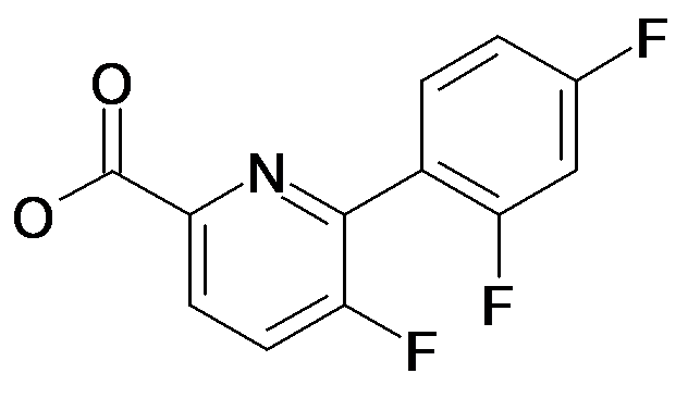 6-(2,4-Difluoro-phenyl)-5-fluoro-pyridine-2-carboxylic acid