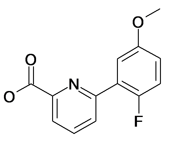 6-(2-Fluoro-5-methoxy-phenyl)-pyridine-2-carboxylic acid