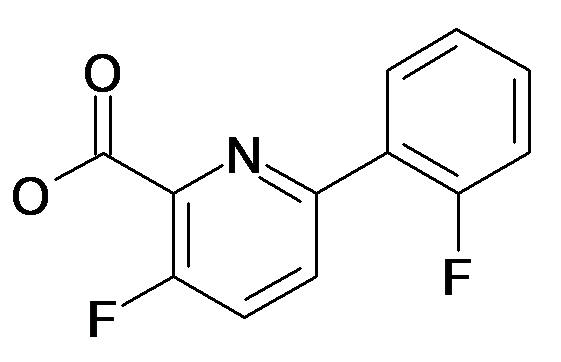 3-Fluoro-6-(2-fluoro-phenyl)-pyridine-2-carboxylic acid