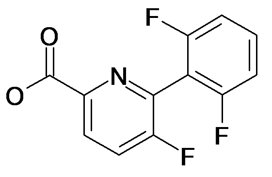 6-(2,6-Difluoro-phenyl)-5-fluoro-pyridine-2-carboxylic acid