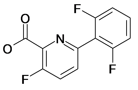 6-(2,6-Difluoro-phenyl)-3-fluoro-pyridine-2-carboxylic acid