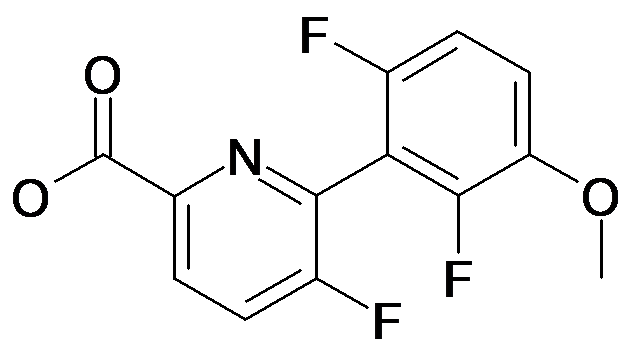 6-(2,6-Difluoro-3-methoxy-phenyl)-5-fluoro-pyridine-2-carboxylic acid