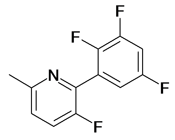 3-Fluoro-6-methyl-2-(2,3,5-trifluoro-phenyl)-pyridine
