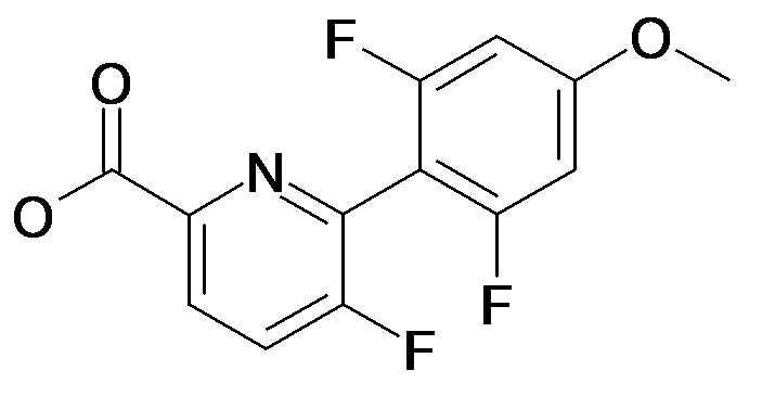 6-(2,6-Difluoro-4-methoxy-phenyl)-5-fluoro-pyridine-2-carboxylic acid