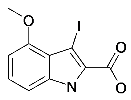 3-Iodo-4-methoxy-1H-indole-2-carboxylic acid