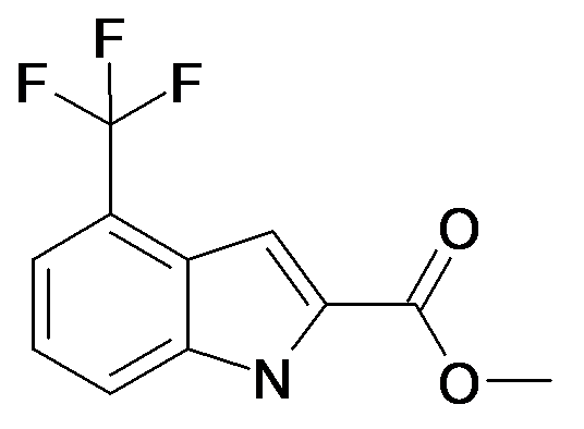 4-Trifluoromethyl-1H-indole-2-carboxylic acid methyl ester