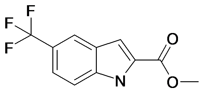 5-Trifluoromethyl-1H-indole-2-carboxylic acid methyl ester