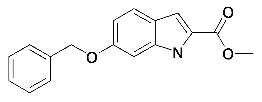 6-Benzyloxy-1H-indole-2-carboxylic acid methyl ester