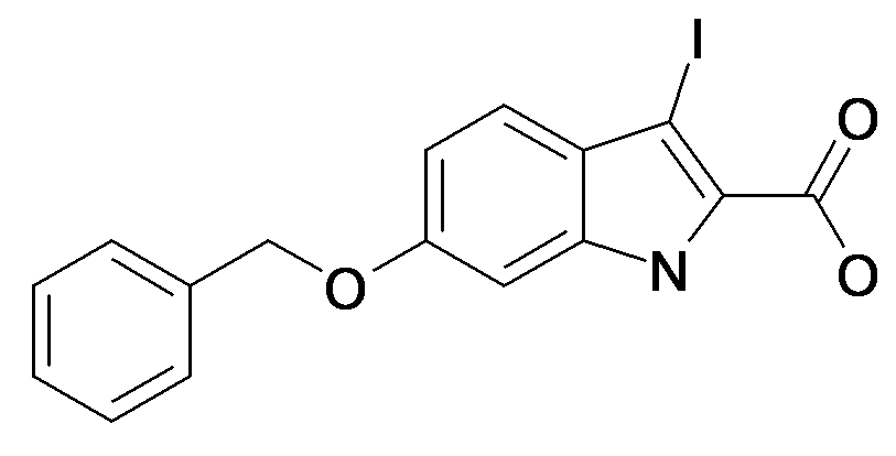 6-Benzyloxy-3-iodo-1H-indole-2-carboxylic acid