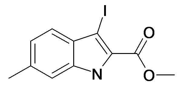 3-Iodo-6-methyl-1H-indole-2-carboxylic acid methyl ester