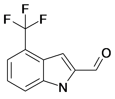 4-Trifluoromethyl-1H-indole-2-carbaldehyde