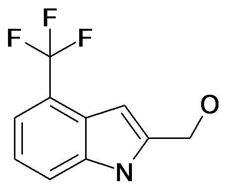 (4-Trifluoromethyl-1H-indol-2-yl)-methanol