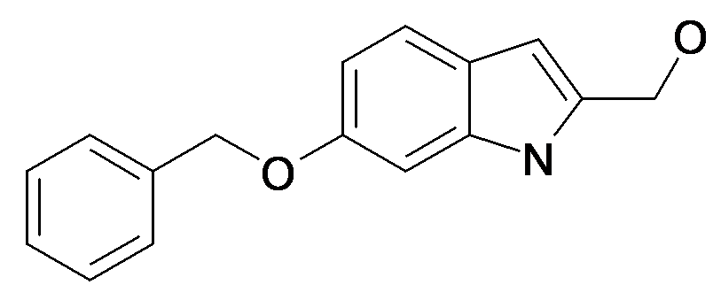 (6-Benzyloxy-1H-indol-2-yl)-methanol
