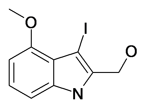 (3-Iodo-4-methoxy-1H-indol-2-yl)-methanol