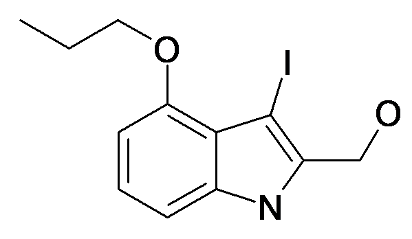 (3-Iodo-4-propoxy-1H-indol-2-yl)-methanol