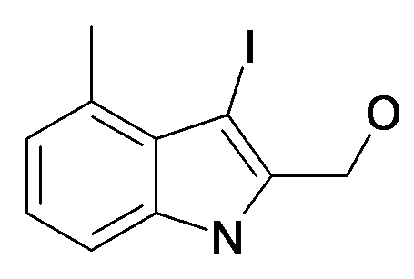 (3-Iodo-4-methyl-1H-indol-2-yl)-methanol