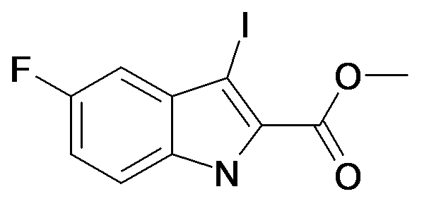 5-Fluoro-3-iodo-1H-indole-2-carboxylic acid methyl ester