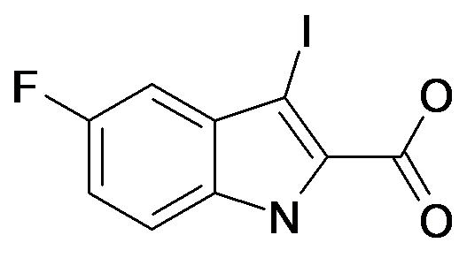 5-Fluoro-3-iodo-1H-indole-2-carboxylic acid