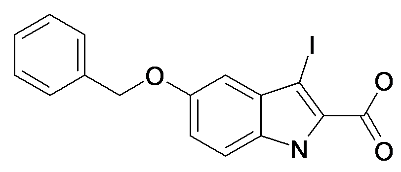 5-Benzyloxy-3-iodo-1H-indole-2-carboxylic acid